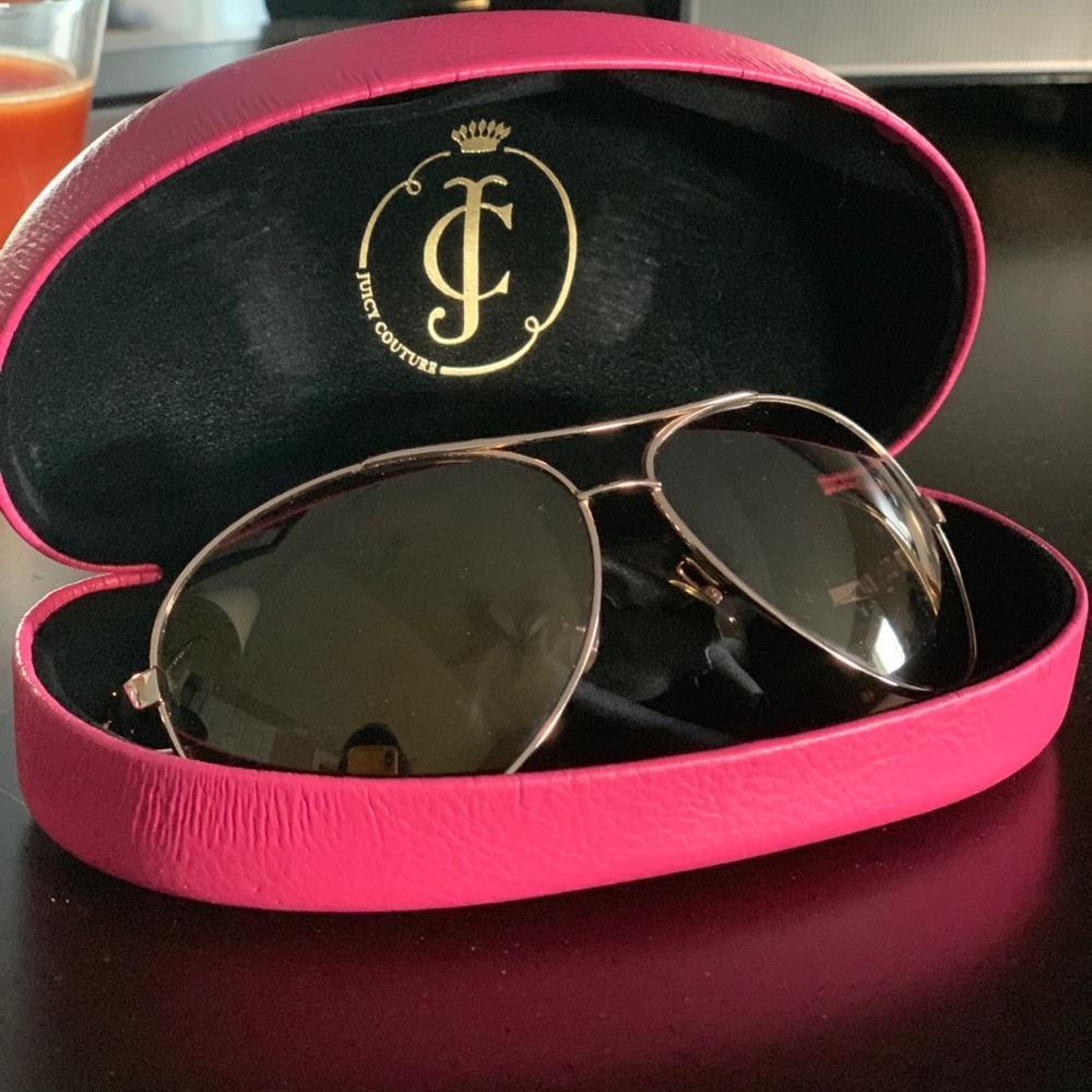 Juicy Couture aviator sunglasses